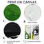 Enchantement géométrique vert et noir II - grande décoration murale en marbre abstrait 2 pièces-462249708-462249718-462249709