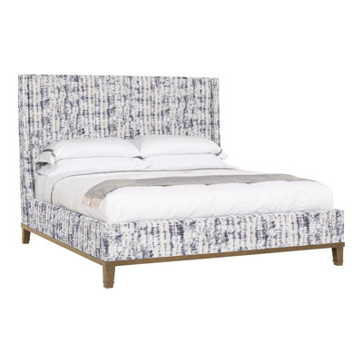 Michael Weiss Solid Wood Wingback Bed