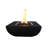Jaymie 34" Outdoor Concrete Fire Table 50,000 BTU - Includes Lava Rocks & PVC Cover-63059653-63059704