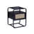 Metal Frame Accent Table