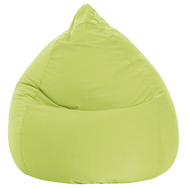 Breeze Microfiber Bean Bag Shell, Lime Green Polyester