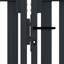 Ping Dakota Fields Anthracite Metal Gate Opener/ Closer for Gates-1046414100