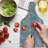 Ambesonne Moroccan Tempered Glass Cutting Board Grid Squares Pattern Multicolor
