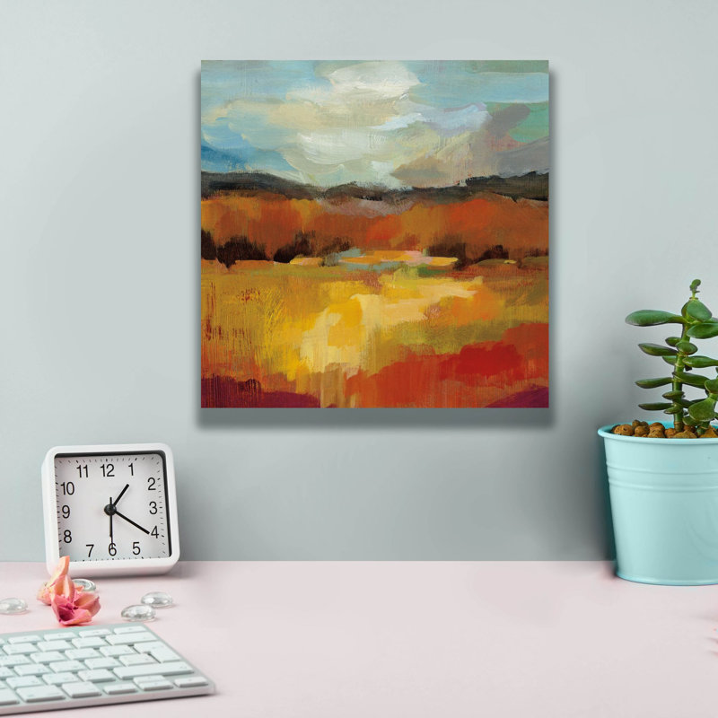 «August Moment II» par Silvia Vassileva, art mural sur toile, H 12 po x l 12 po x P 0,75 po