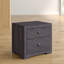 47cm W Manufactured Wood Bedside Table