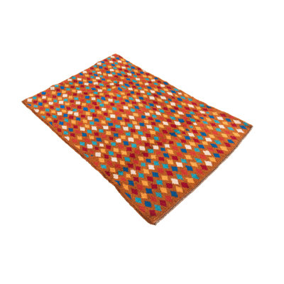 Tapis orange Nunez