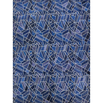 Natural Hide Cowhide Geometric Area Rug