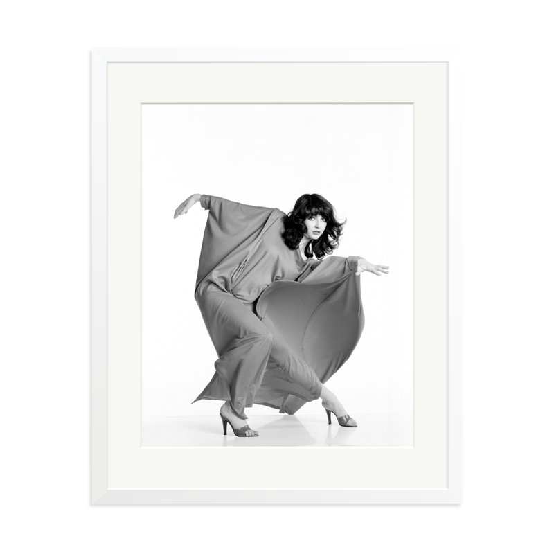 Kate Bush, 1978, White, 31" H x 25" W