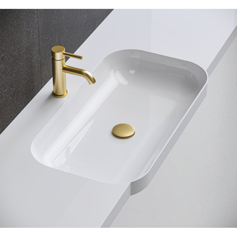 2.4'' W Drain Stopper, Gold