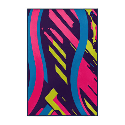 Vivid Oscillation Rug