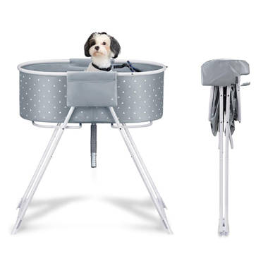 SHELANDY 45 Pet Grooming Bathtub Dog Wash Station