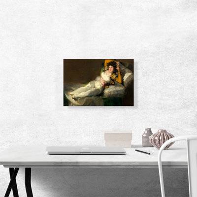 " The Clothed Maja 1800 " by Francisco De Goya Painting Print
