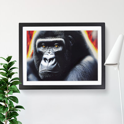 Unique Gorilla - Framed Print
