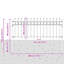 Powder-Coated Steel Fence Panels Included-124587407