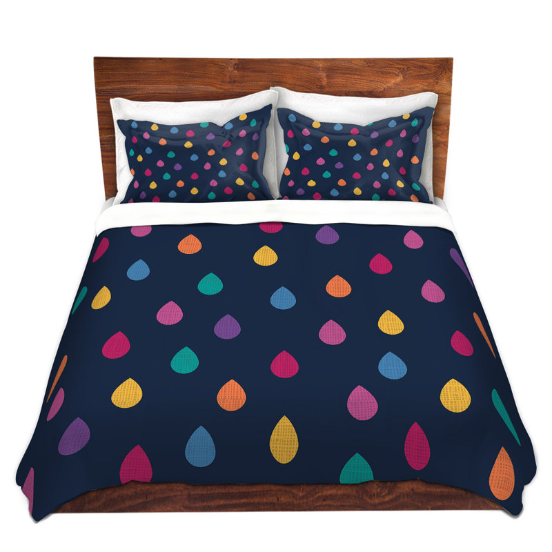 Modern & Contemporary Polyester Duvet Cover, King Duvet Cover + 2 King Shams