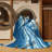 Machine Washable Hubbard Kayak Whitewater Bold & Eclectic Modern Arc Rug in Blue – SkyBlue Binding-1140163464