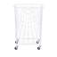 Metal Deep Set Metal Mesh Laundry Basket Storage Cart with Wheels and Handles-62972726-62972722