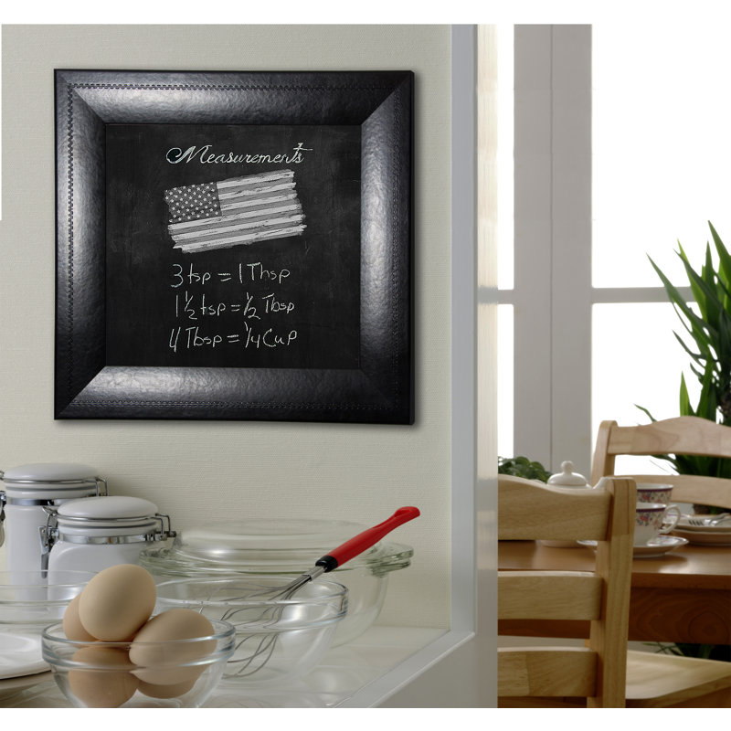 Tableau noir mural en cuir cousu, 29,75 po x 77,75 po