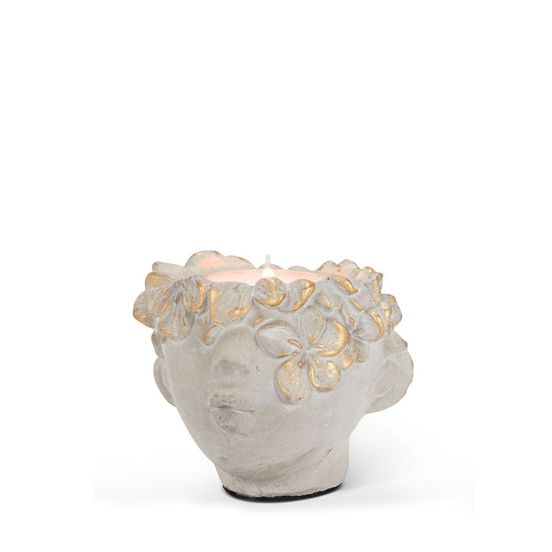 Cement Tabletop Tealight Holder