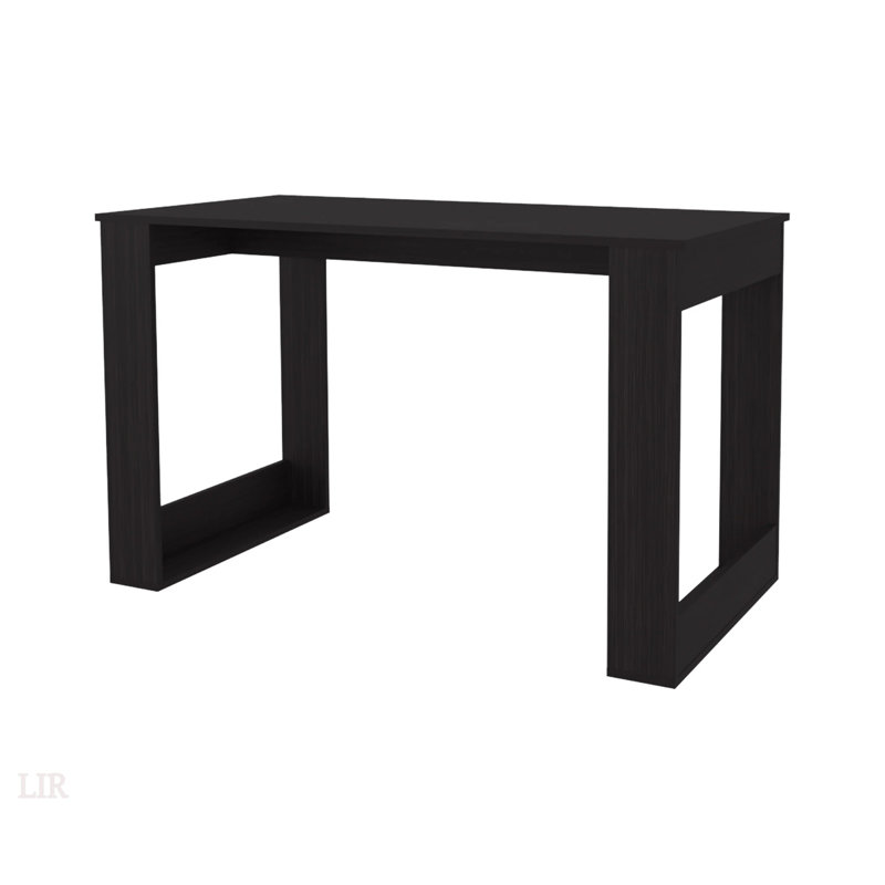 Wengue Writing Computer Desk With Ample Work Surface, Perfect For Modern And Versatile Home Or Office Use, Wenge