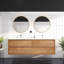 Meuble-lavabo mural double l 71 po x P 19,6 po x H 21,75 po Aurik-77133003