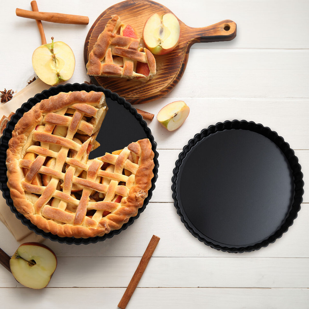 Premier Housewares Round Carbon Steel 2 Piece Baker Bakeware Set