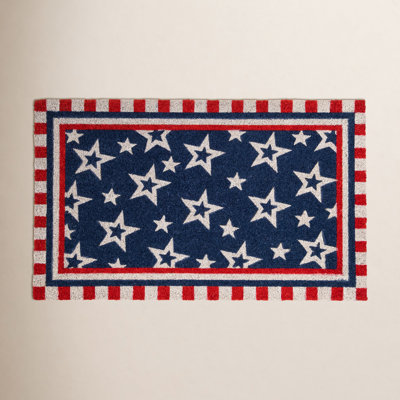 Striped Outdoor Doormat