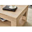 Table basse moderne à 2 niveaux pour mobilier de salon, table centrale rectangulaire avec tablette de rangement ouverte. La table basse à double couche est fabriquée en panneau de fibres à densité moyenne. Assemblage stable et durable, facile-1353615093