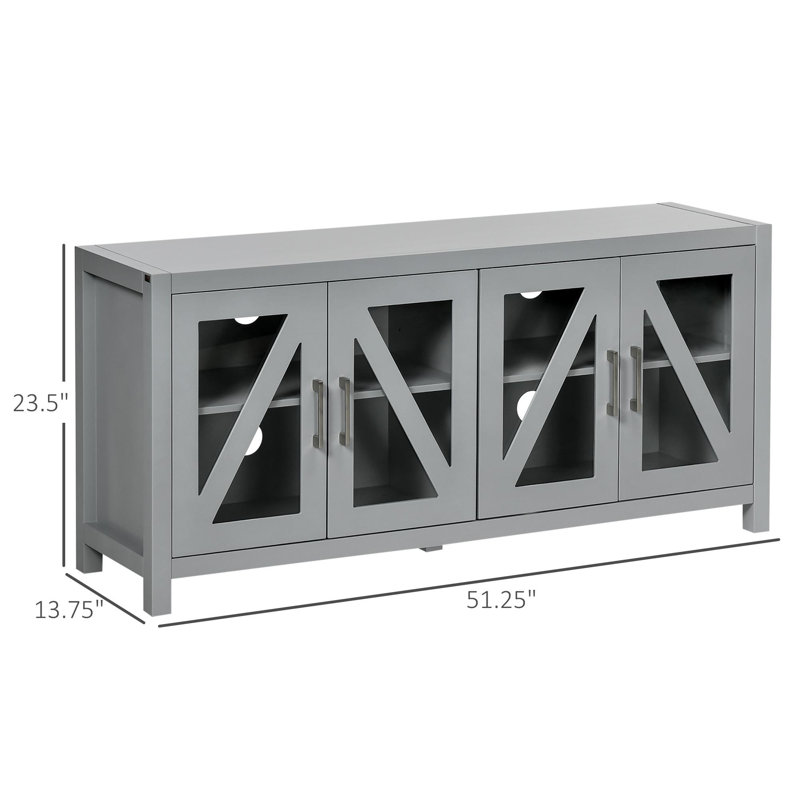 Wiliams 51.25'' Sideboard, Gray