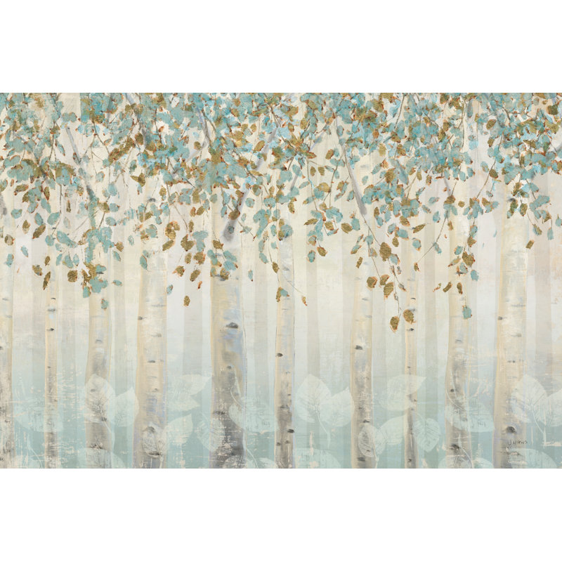 Forêt de rêve I, H 12 po x l 18 po, Non, Toile tendue
