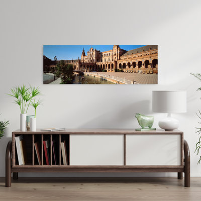 Plaza Espana, Seville, Spain Contemporary Architecture Wall Art