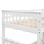Spacious Twin-over-full Wood Bunk Beds With Modern Storage For Home