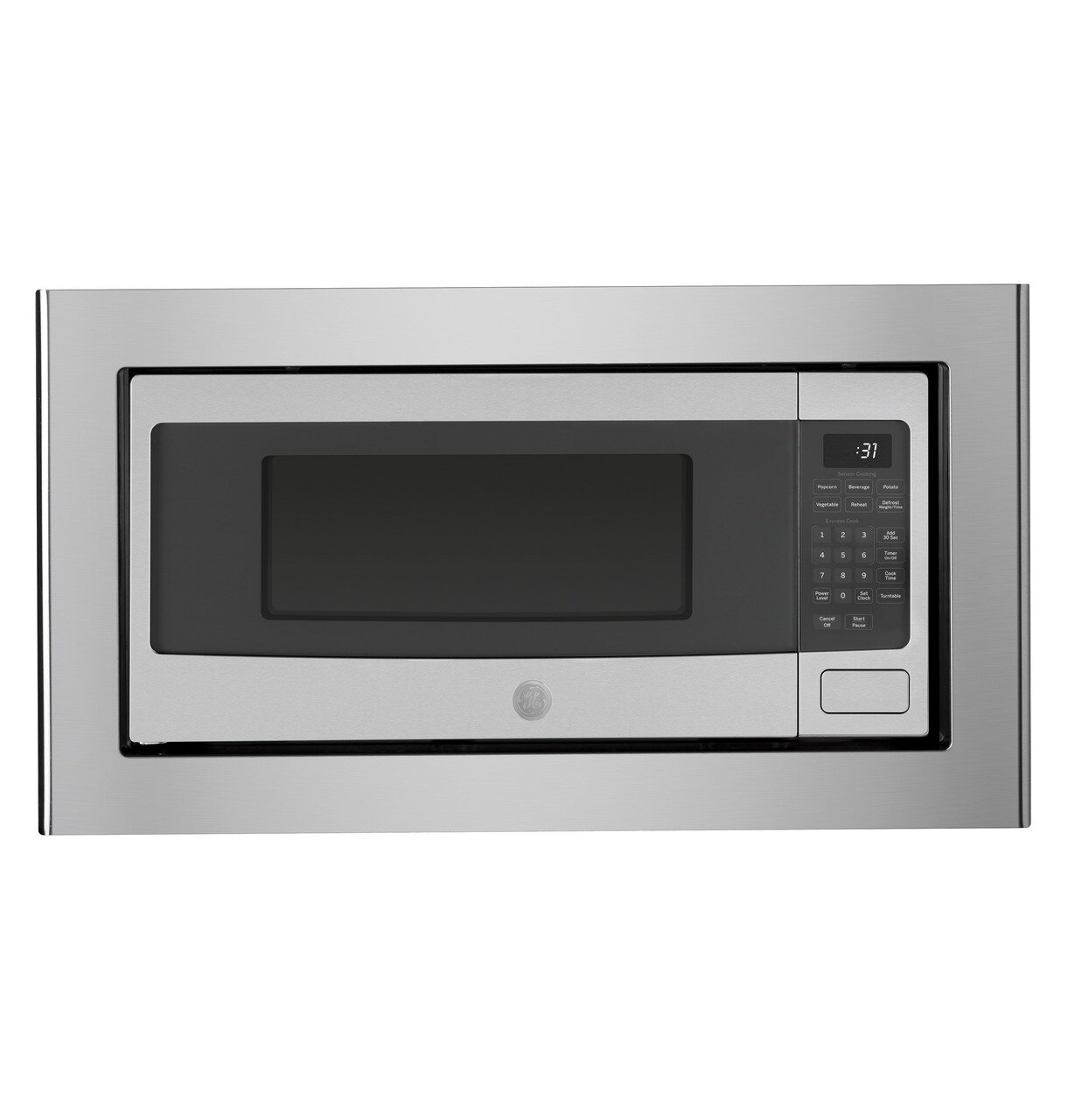 GE 1.2 cu. ft. Low Profile Over the Range Microwave in Stainless