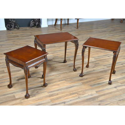 Solid Wood Nesting Tables