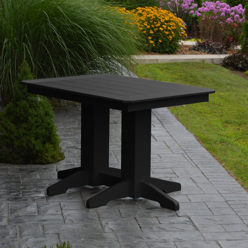 Ensemble repas 5 pièces Nettie, Noir, L 72 po x l 33 po