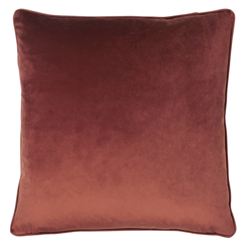Geometric Square Throw Cushion, Sienna