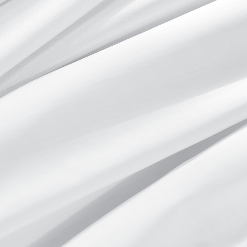 Sleep Zone Cooling Sheet Set, Twin Sheet Set with 1 Pillowcase, White