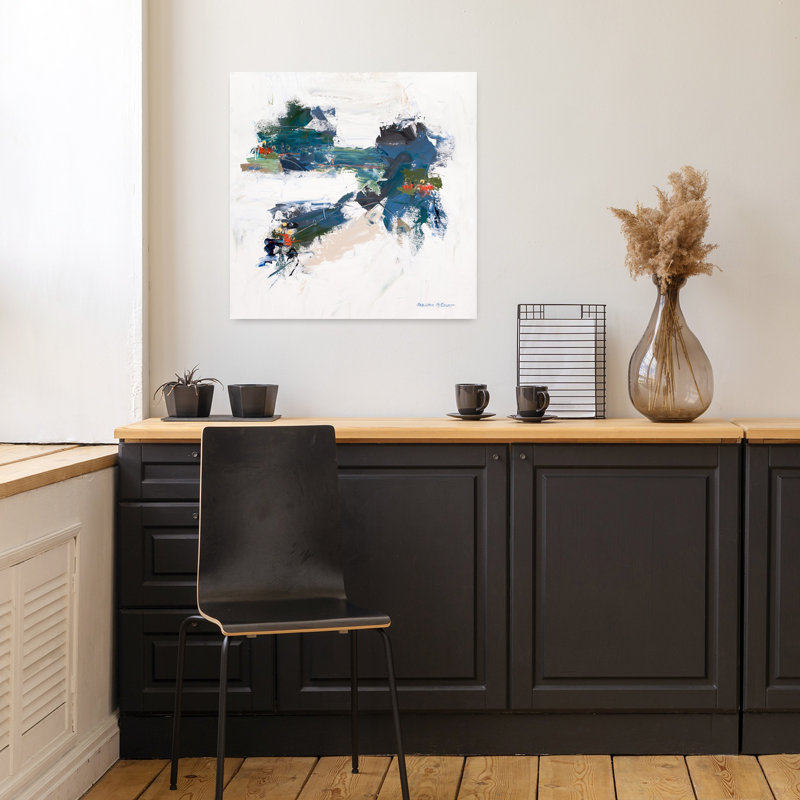 «Outpouring Contemporary», art abstrait, H 18 po x l 18 po