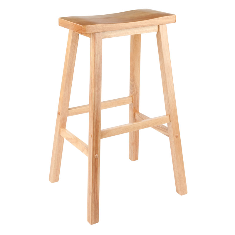 Tabouret de comptoir et de bar Irieana, Naturel, Tabouret de bar (siège d'une hauteur de 29 po)