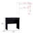 80 C Writting Desk, Compact Workstation with Drawer and Lower Shelf-1104276089