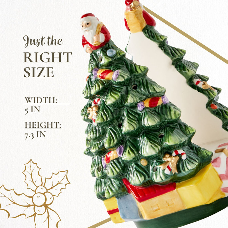 Spode Christmas Tree Figural Napkin Holder