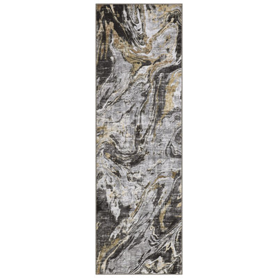 Rectangle Ikat Area Rug