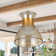 Palermo 7-in 100-277V Up-Down 1-Light ETL Certified Integrated LED Height Adjustable Pendant Light