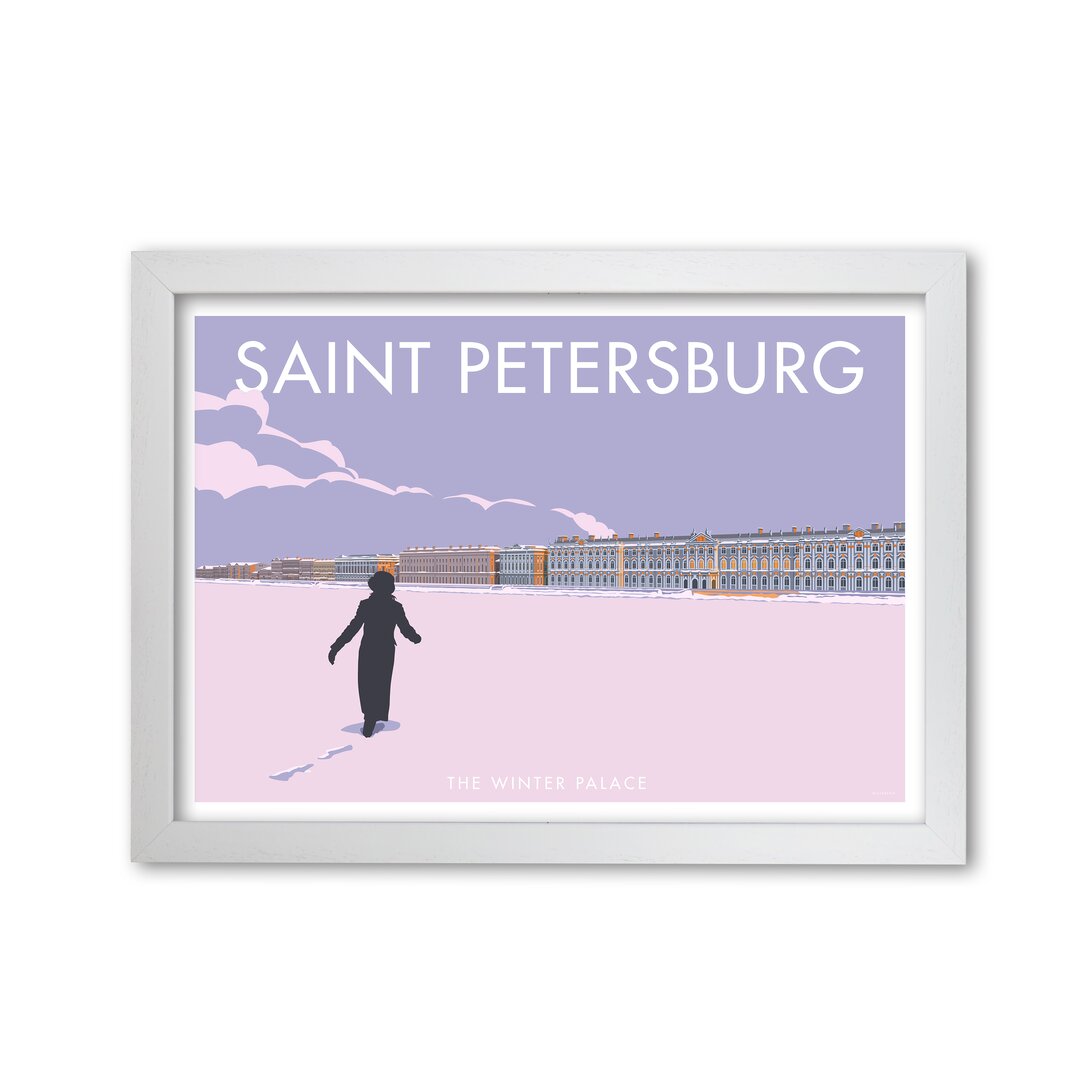 Poster Saint Petersburg von Stephen Millership