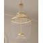 Mademoiselle 3 - Light Wrought Iron LED Chandelier
