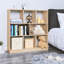 Lourdes 100cm H x 97.5cm W Standard Bookcase-38262769