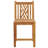Chippendale Solid Wood Counter Stool