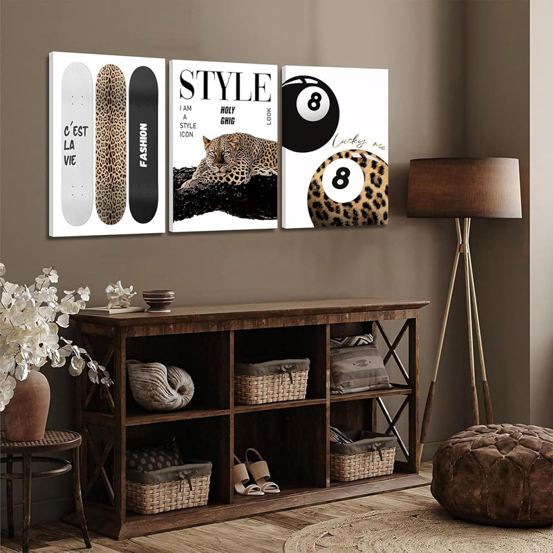 3 Piece Wrapped Canvas Print