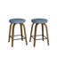 Swivel Upholstered Counter Stool-641115484-641115487