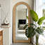 Miroir pleine longueur arqué tissé à la main pour salon, chambre à coucher, debout ou mural-1404649194